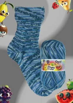 Opal 4-ply - Funny Fruits | Sukkalangat Snurre.fi