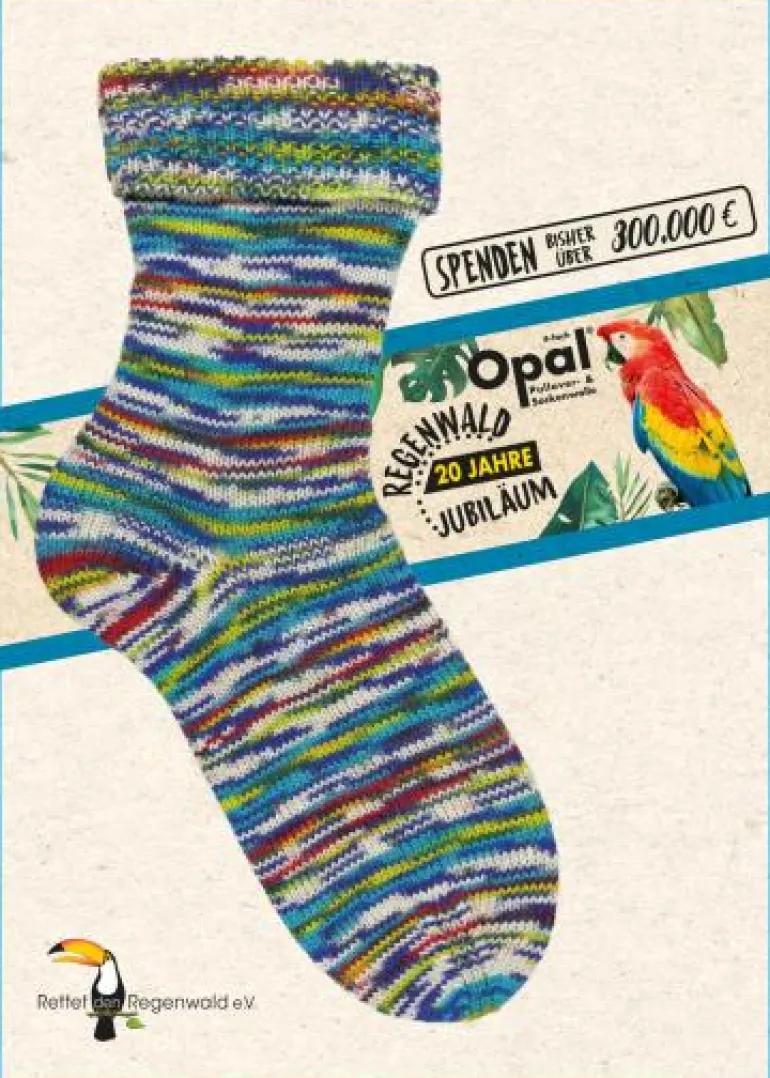Opal Regenwald 4-ply 20 years