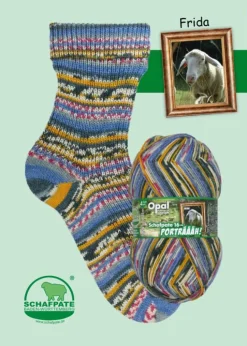 Opal Schaftpate Porträäh 4ply