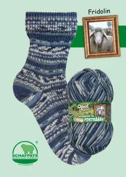 Opal Schaftpate Porträäh 4ply