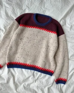 PetiteKnit Cross Sweater, English