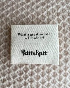 PetiteKnit kangasmerkit