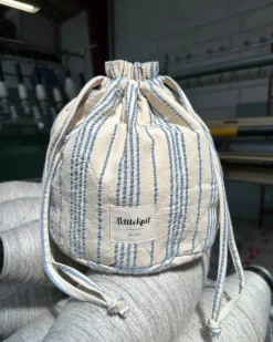 PetiteKnit projektikassi Striped Seersucker