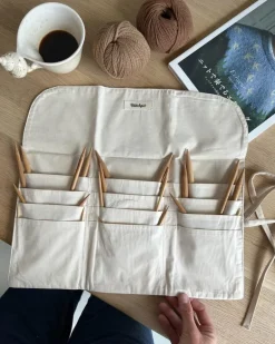 PetiteKnit säilytyspussi pyöröpuikoille Style F045