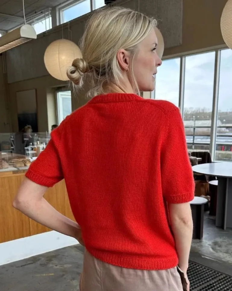 Poppy Tee by PetiteKnit, suomeksi in Finnish