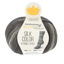 Regia Premium Silk Color 4-ply