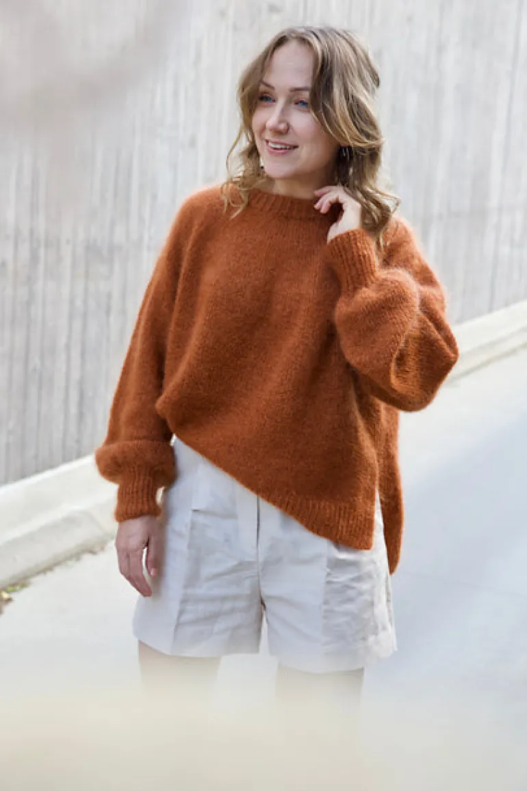 Ruu Sweater by Leeni Hoimela, in english