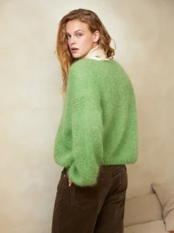 Sandnes Garn 2402_03 Facile Sweater Ballerina Chunky Mohair / Suomeksi