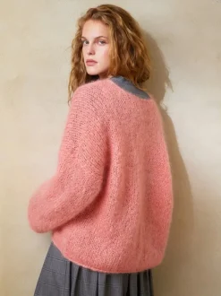 Sandnes Garn 2402_04 Facile Sweater Ballerina Chunky Mohair / English