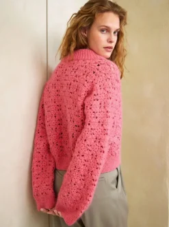 Sandnes Garn 2403_09 Fleur Cardigan / suomeksi