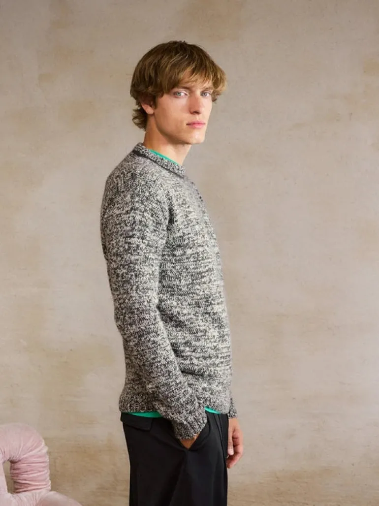 Sandnes Garn 2412_07 Harvey Sweater Man, English