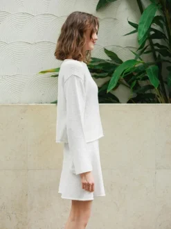 Sandnes Garn 2404_08 Milly Sweater & Skirt / suomeksi