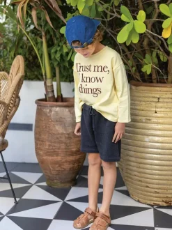 Sandnes Garn 2503_06 Mio Tee & Shorts Junior, English