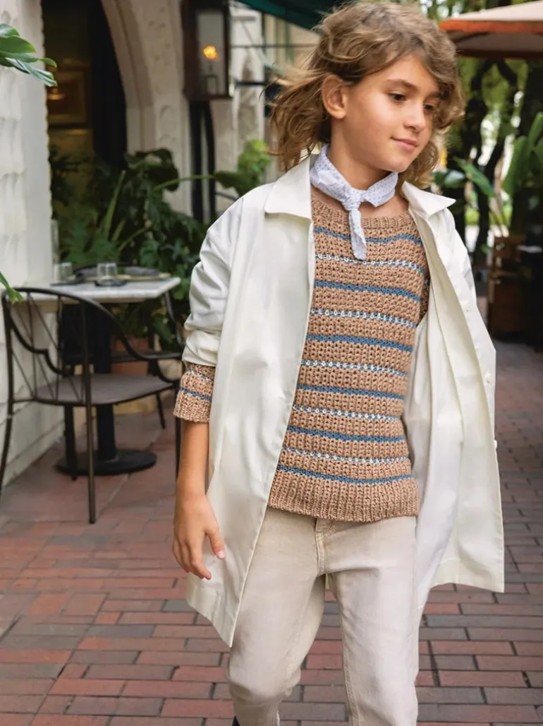 Sandnes Garn 2405_03 Sebbe Sweater Junior, English