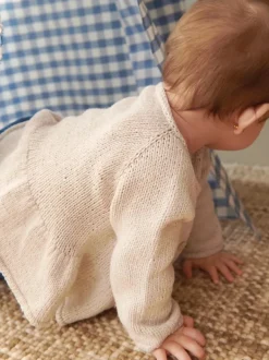 Sandnes Garn Dina Peplum Cardigan Baby 2407_07, English