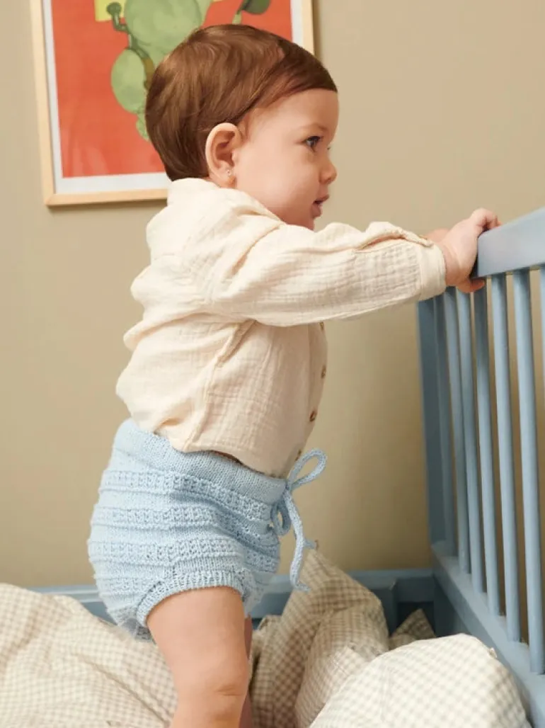 Sandnes Garn Filip Sweater Diaper Pants & Bonnet Baby 2407_01 English