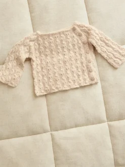 Sandnes Garn Lilja Cardigan, Diaper Pants, Tights & Bonnet Baby 2413_02, English