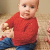 Sandnes Garn Lilja Sweater Baby 2407_04, English