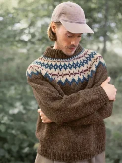 Sandnes Garn Polar-Light Sweater for Men English