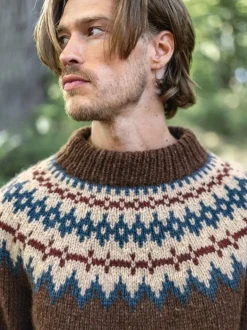 Sandnes Garn Polar-Light Sweater for Men English