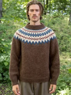 Sandnes Garn Polar-Light Sweater for Men English
