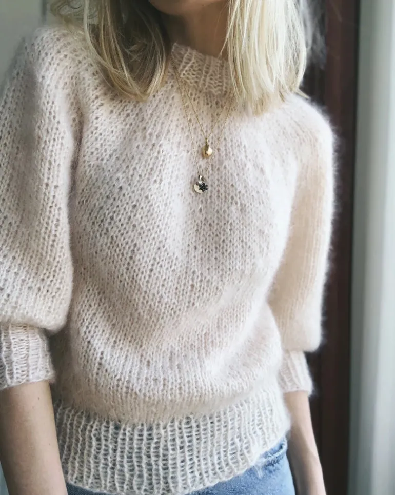 Saturday Night Sweater by PetiteKnit, in English