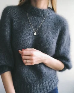 Saturday Night Sweater by PetiteKnit, in English