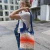Technicolor Tote Bag by PetiteKnit, in English
