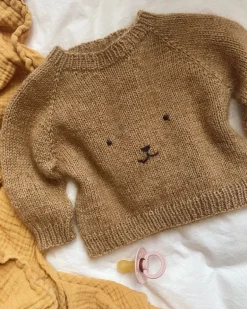 Teddy Bear Sweater by PetiteKnit, in English