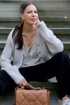 Utu Cardigan by Leeni Hoimela, in english