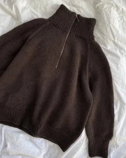 Zipper Sweater Light, PetiteKnit, in English
